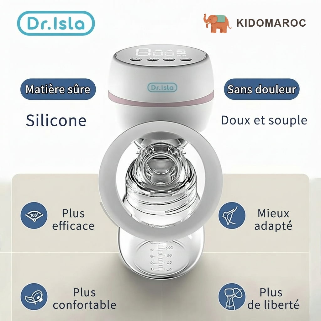 Téterelle en silicone souple sans BPA du tire-lait Dr.Isla MB11